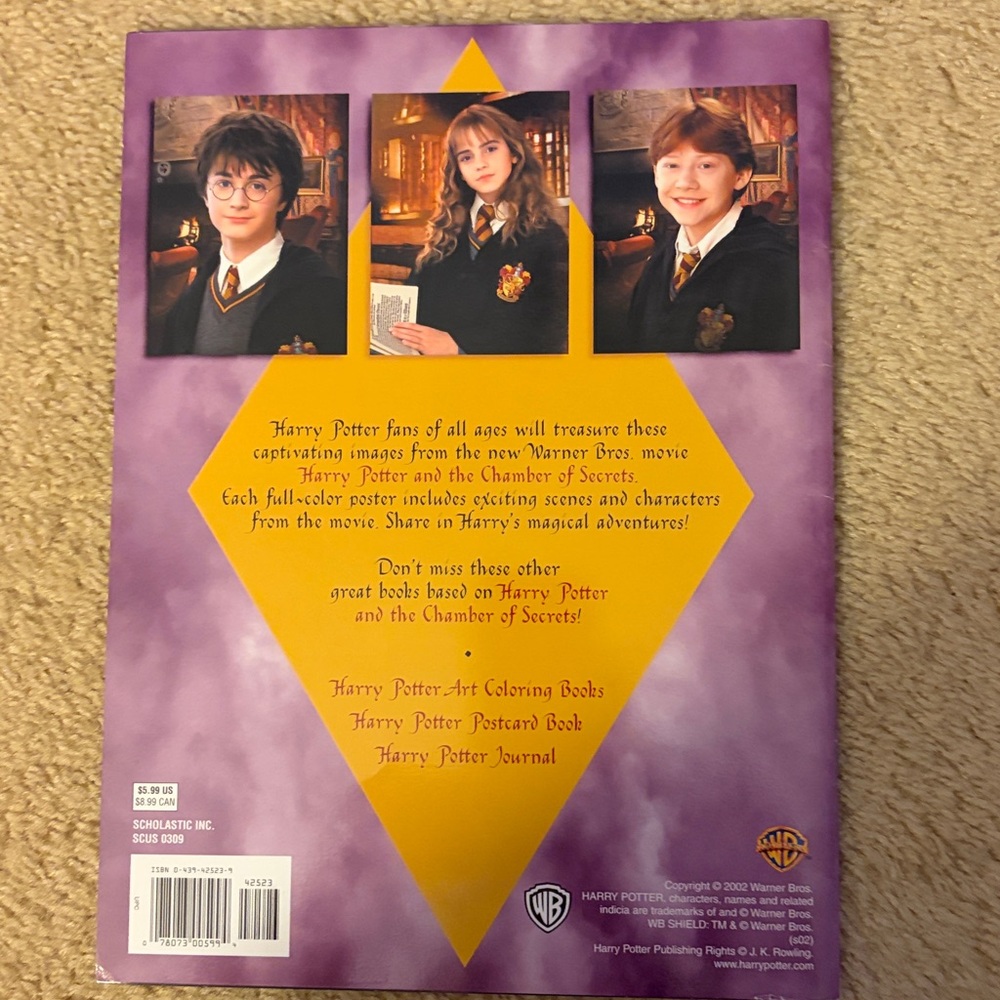 Lot of 6 new Harry Potter poster books - Picture 6 of 16